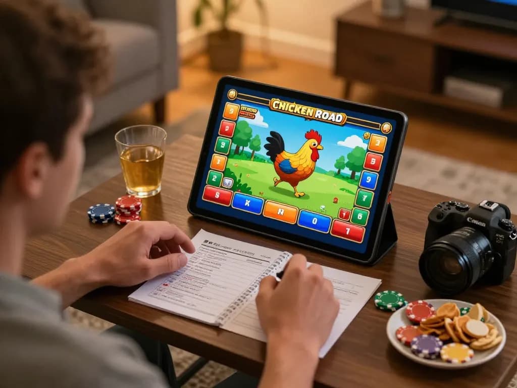 Gioco coinvolgente di chicken road recensioni a casa con visuali vivaci e focus strategico.