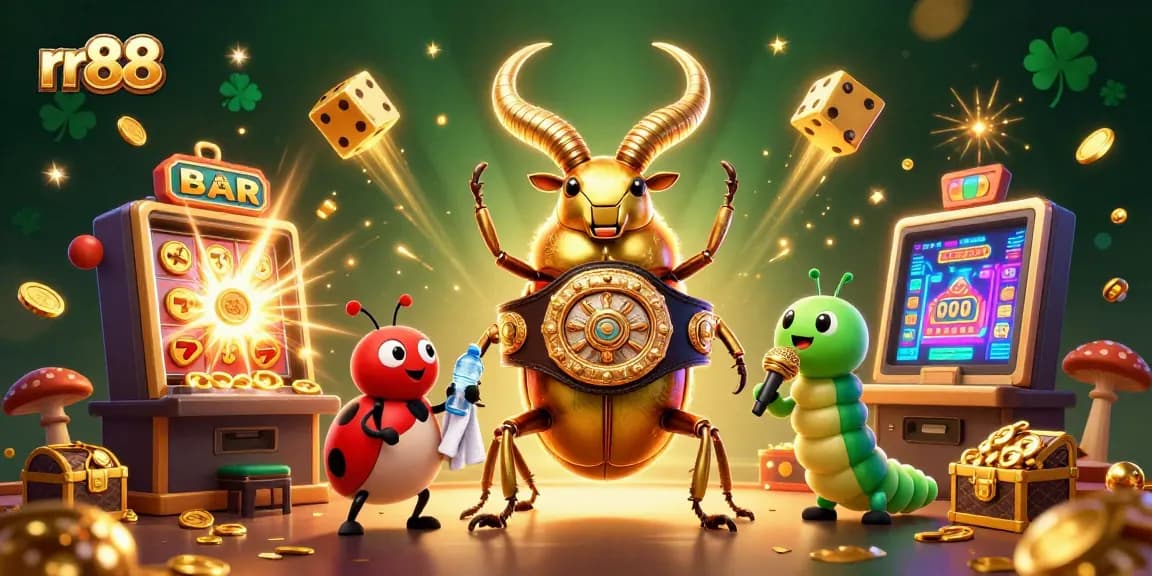 Experience thrilling action at rr88 casino with vibrant slot machines and engaging game characters.