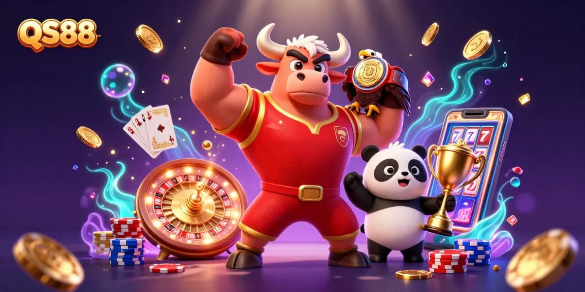Experience the thrill of winning on QS88 with exciting casino games and golden prizes!