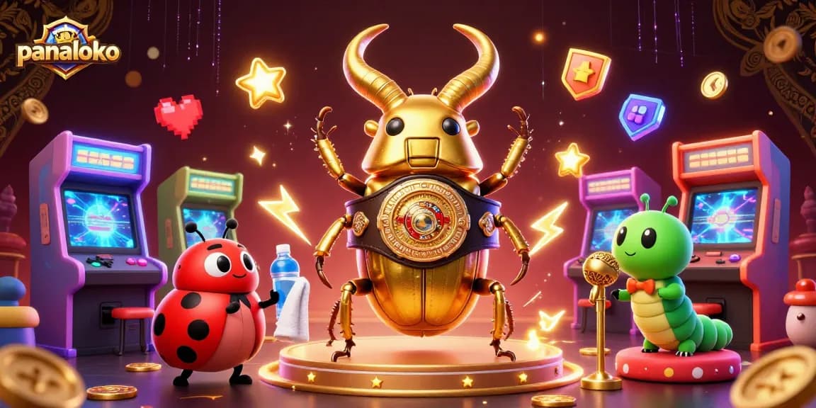 Panaloko features an exciting 3D casino scene with vibrant characters and gaming elements.