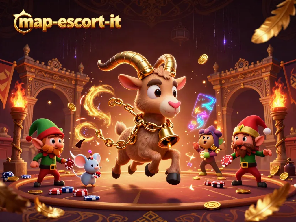 Experience thrilling plays at map-escort-it’s whimsical casino filled with festive 3D characters.