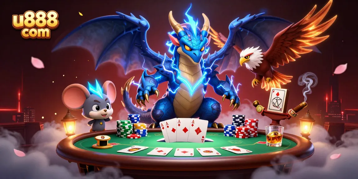 Experience thrilling gameplay at u888 com with exciting poker action in a vibrant casino scene.