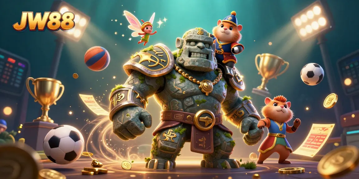 Experience lively gameplay at JW88 with exciting casino action and vibrant characters